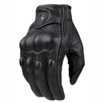 Sheepskin Leather Short Gloves