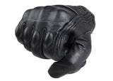 Sheepskin Leather Short Gloves