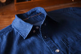 Denim Linen/Cotton Shirt