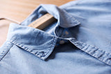 Denim Linen/Cotton Shirt