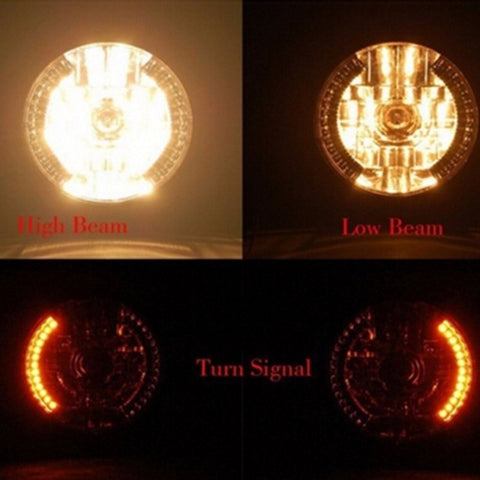 Universal Headlight w/ Turn Signals